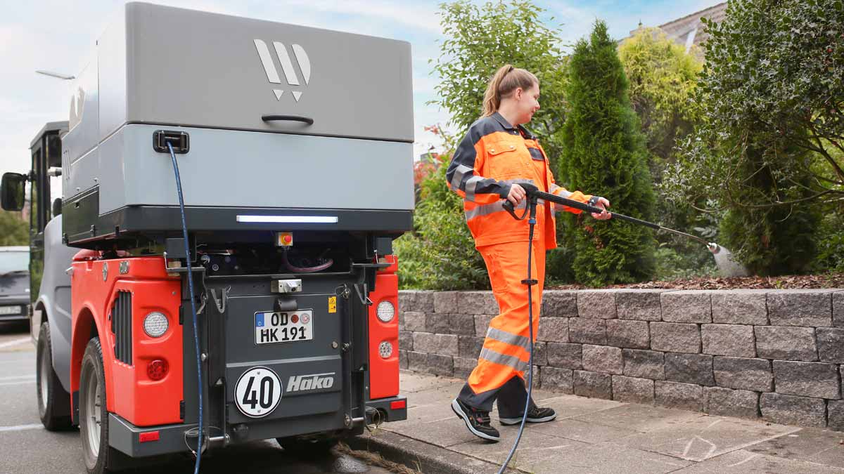pressure cleaner trailer