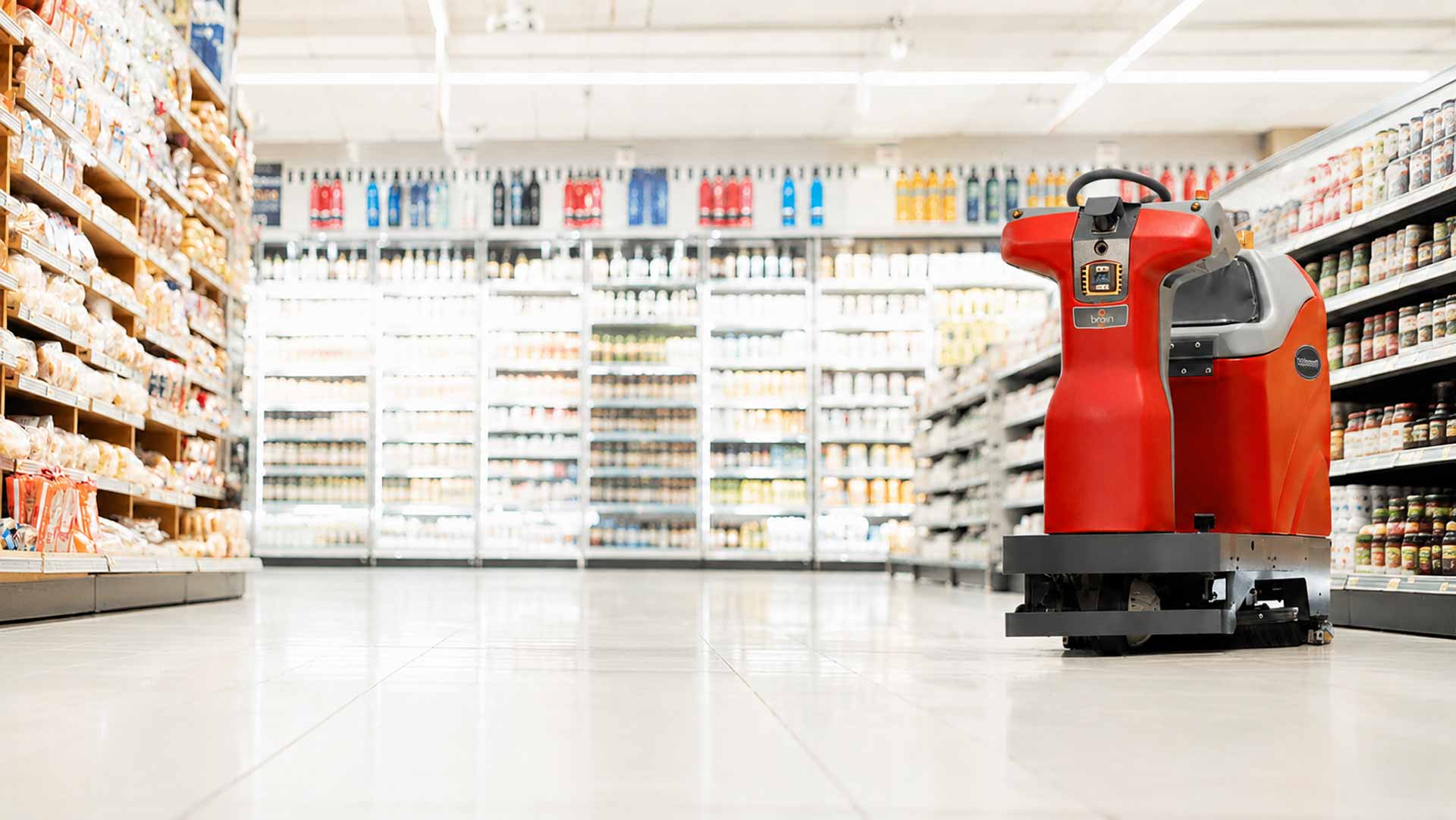 autonomous robot floor scrubber roboscrub 20