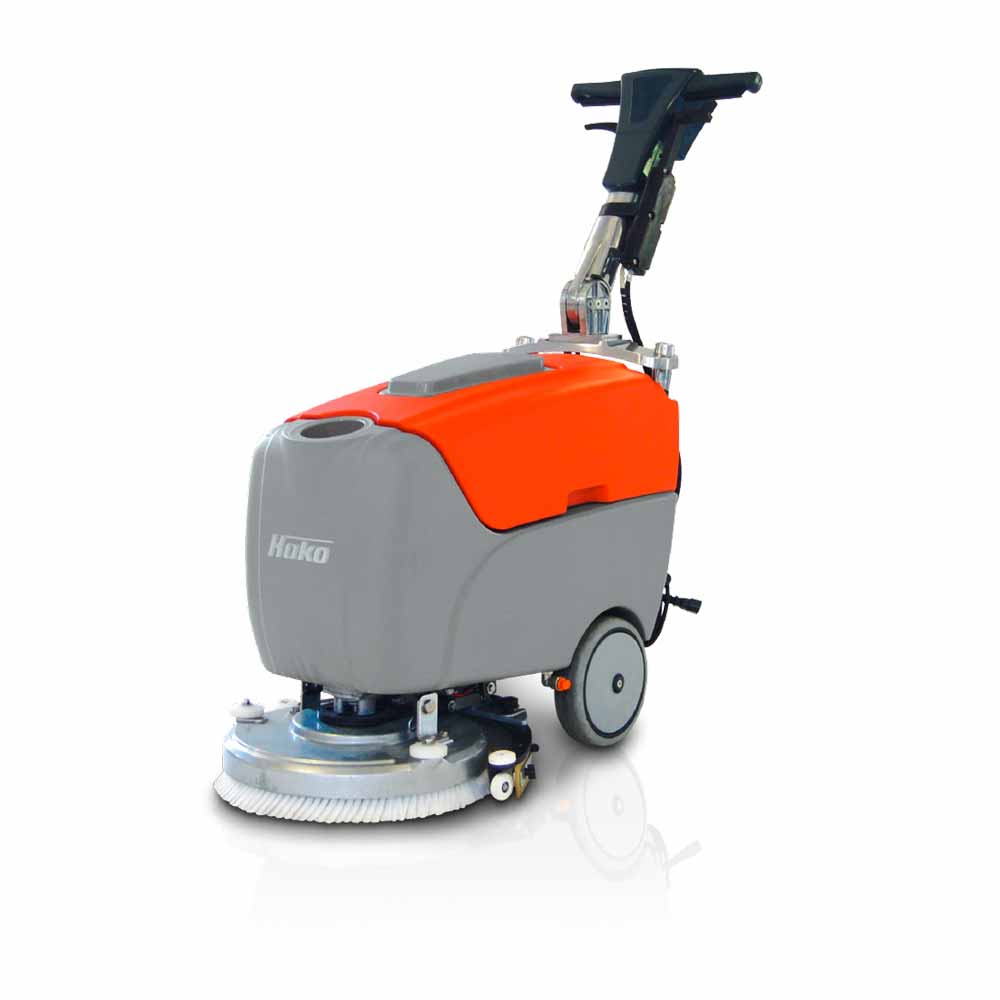 floor scrubber walk behind scrubmaster b12
