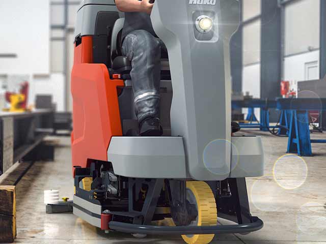 floor scrubbers ride on scrubmaster b120r