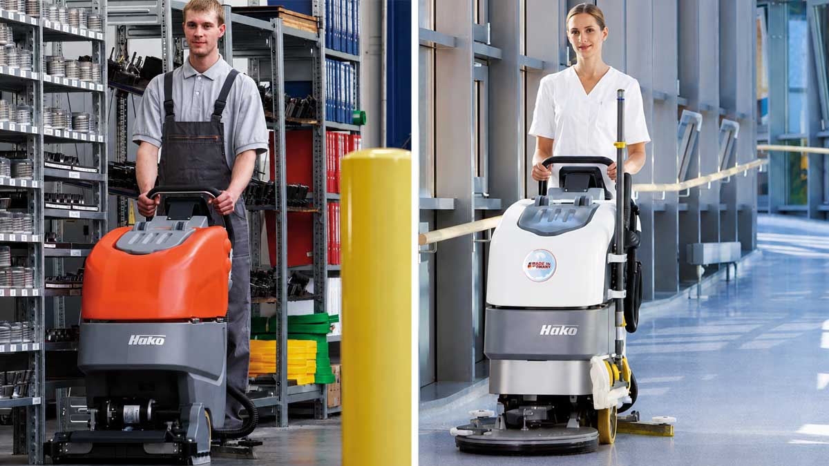 floor scrubbers walk behind scrubmaster b30