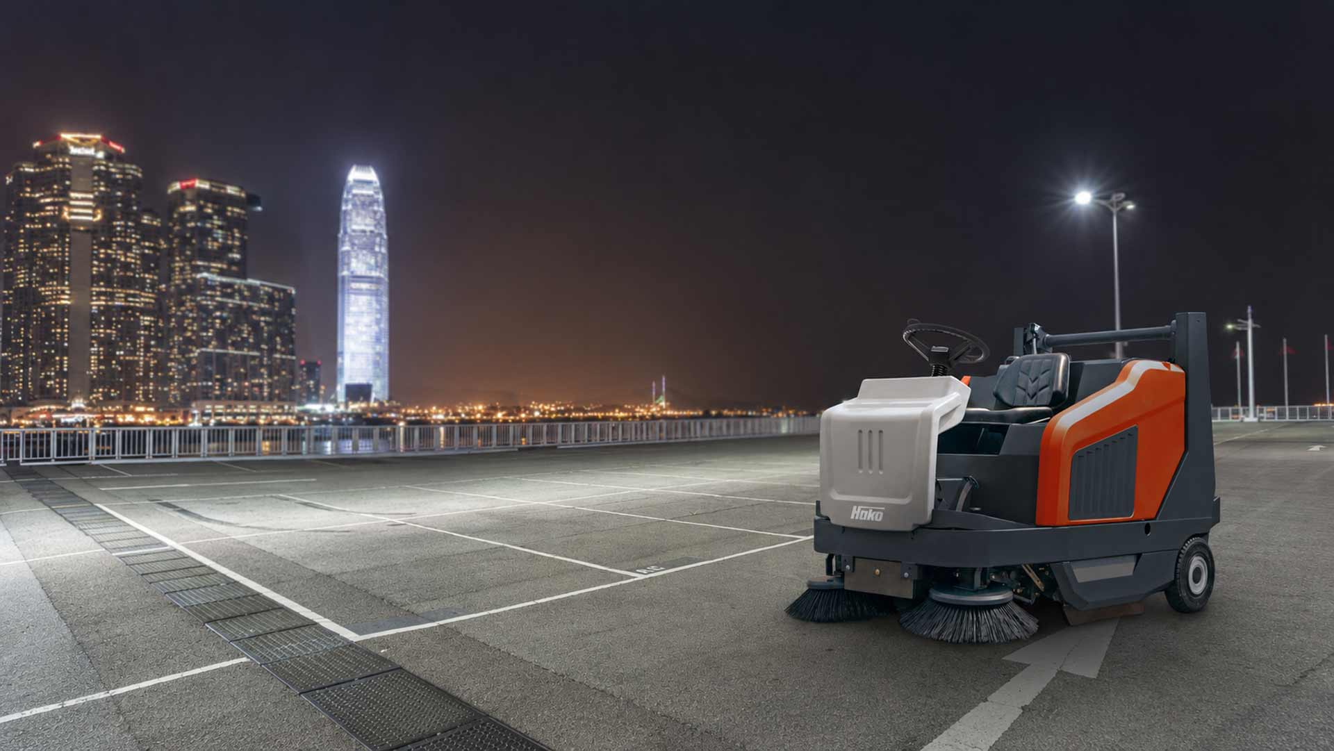industrial sweeper ride on sweepmaster 1500rh