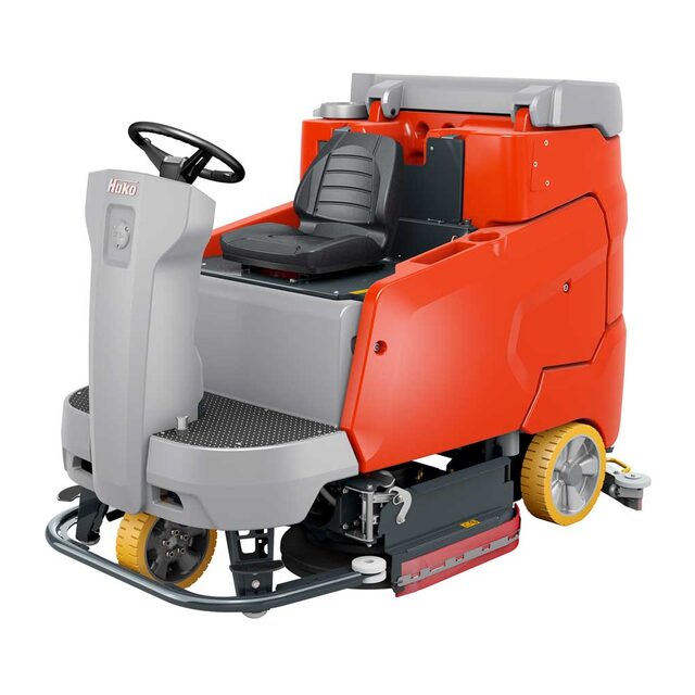 rent floor scrubber ride on scrubmaster b260r