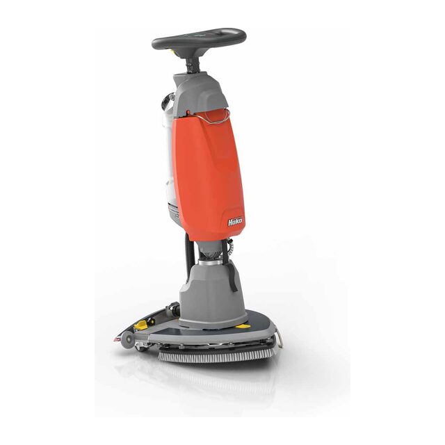 rent floor scrubber walk behind scrubmaster b5