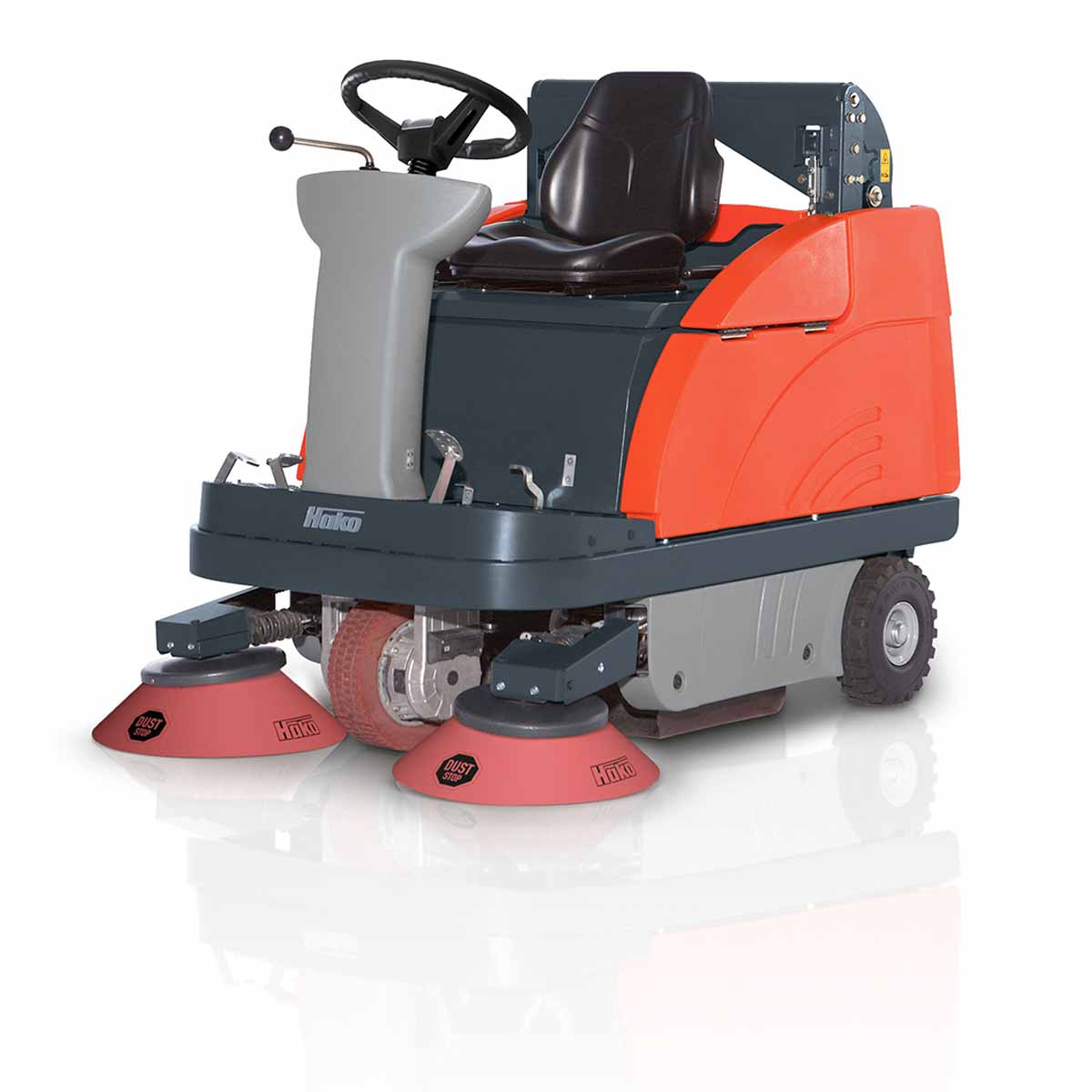 ride on vacuum sweeper hako sweepmaster 1200rh