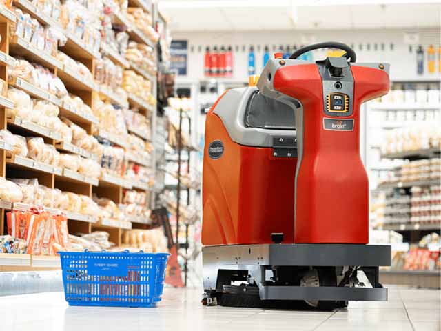 robot scrubber machine roboscrub 20