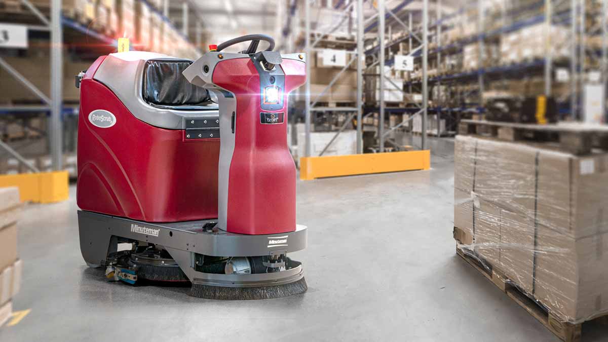 robot scrubber minuteman roboscrub 20