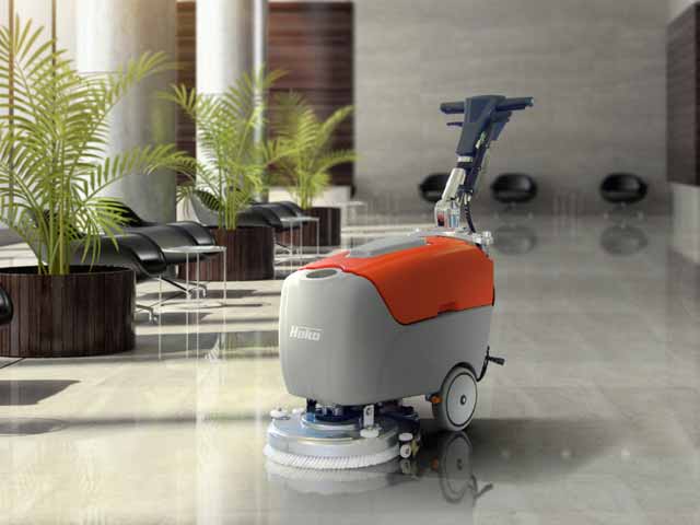 walk behind floor scrubber hako scrubmaster b12