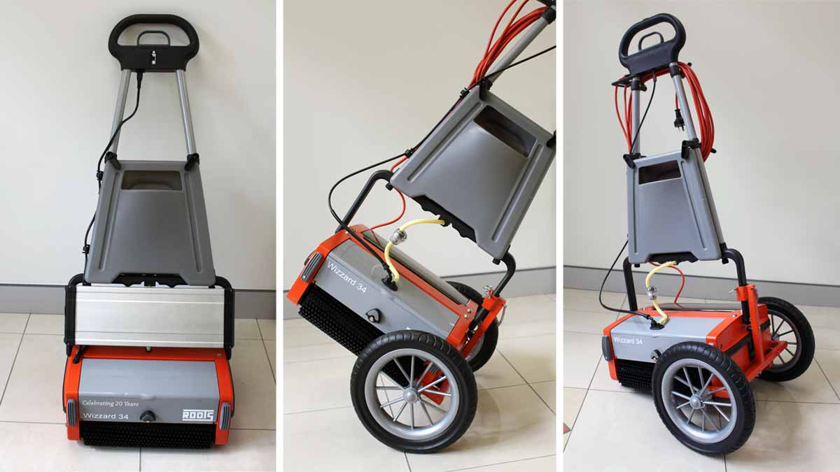 walk behind floor scrubber wizzard