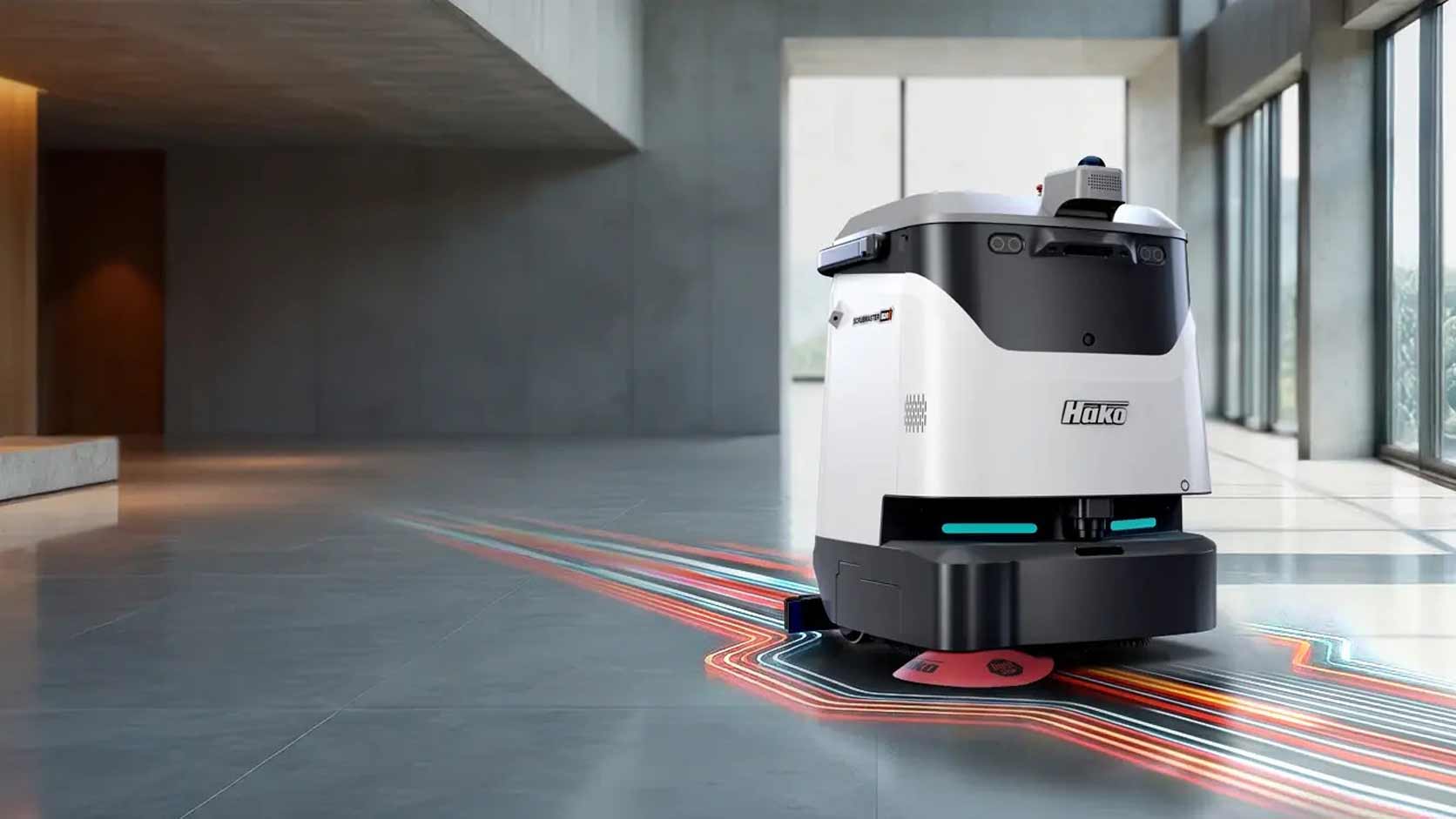 autonomous scrubber dryer machine scrubmaster b20i