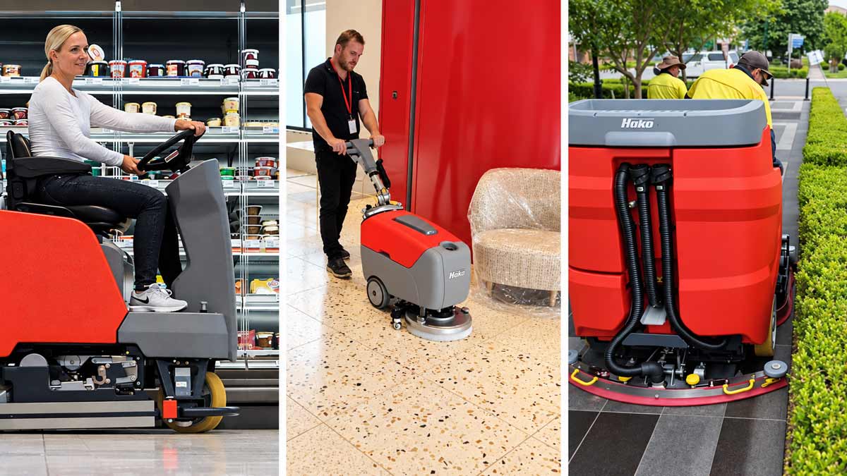 floor scrubber for hire
