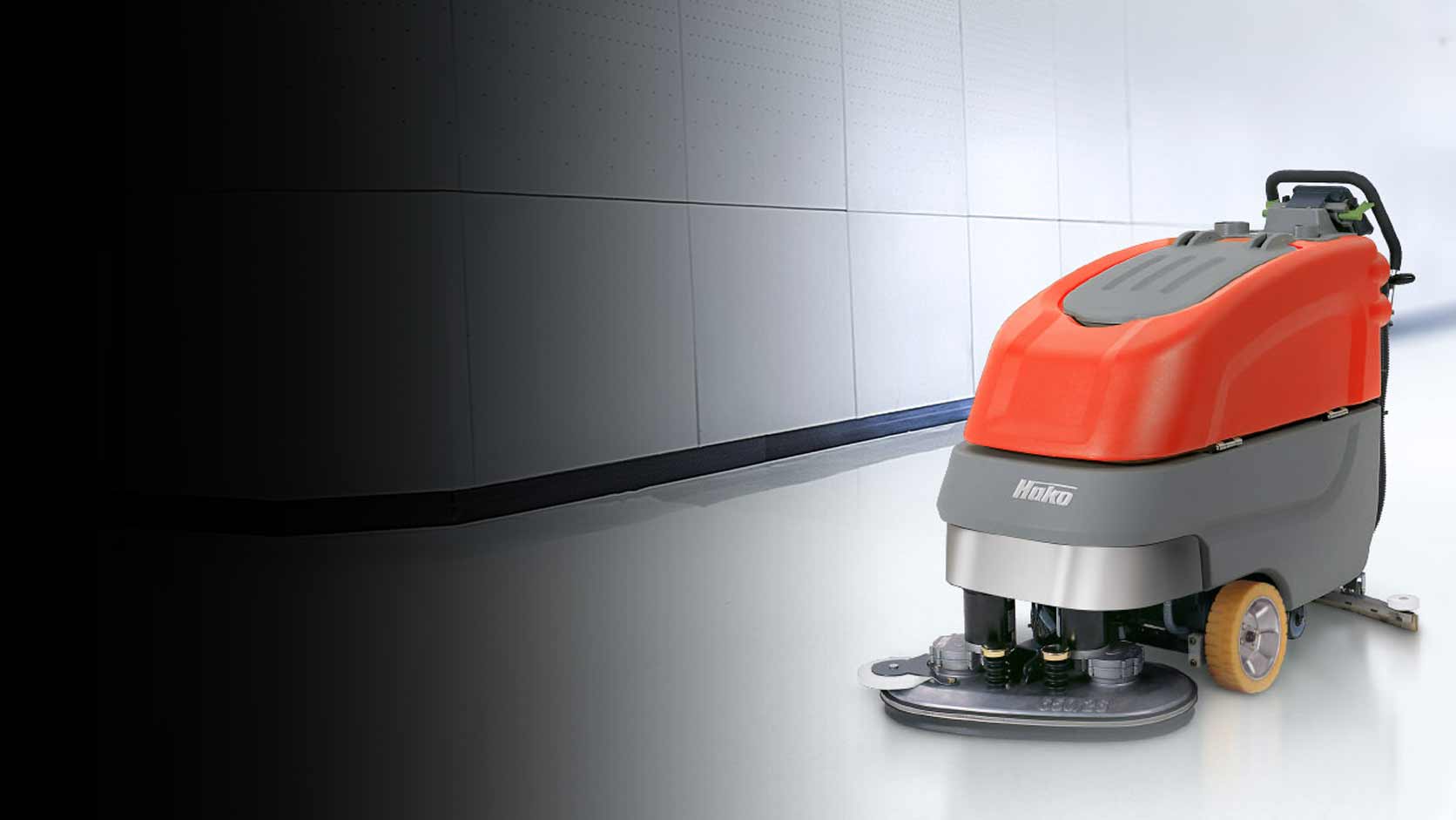 hako floor scrubber walk behind scrubmaster b70