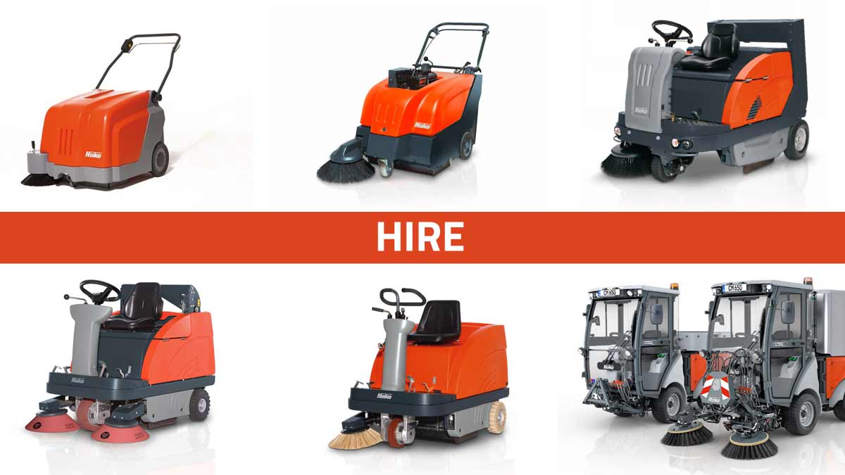 sweeper hire